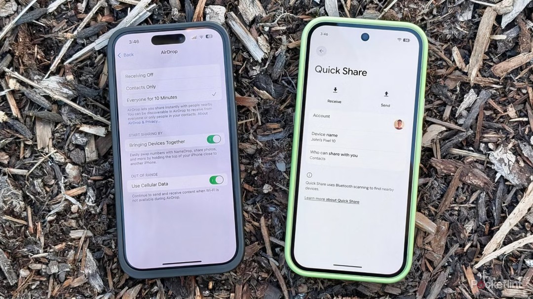 安卓Quick Share兼容苹果隔空投送：跨平台传输实测，隐私安全有保障