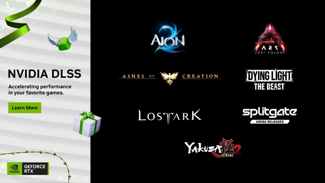 本周多款游戏支持DLSS 4等，NVIDIA发布新驱动优化体验