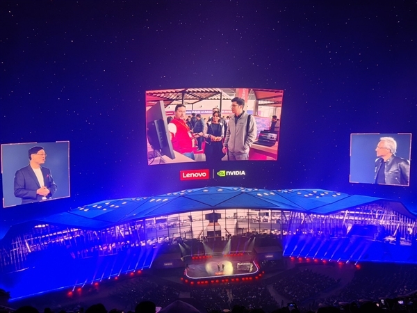 2026年1月7日黄仁勋出席联想大会，畅谈AI引发的IT变革