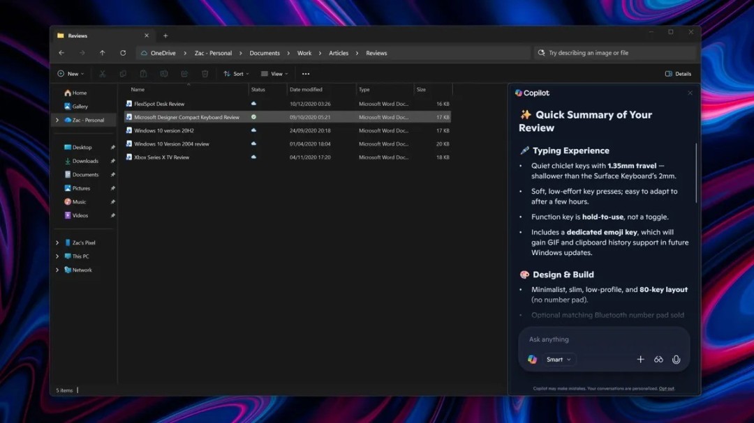 Win11文件管理器问题多，新AI按钮现身，微软这波操作咋看？
