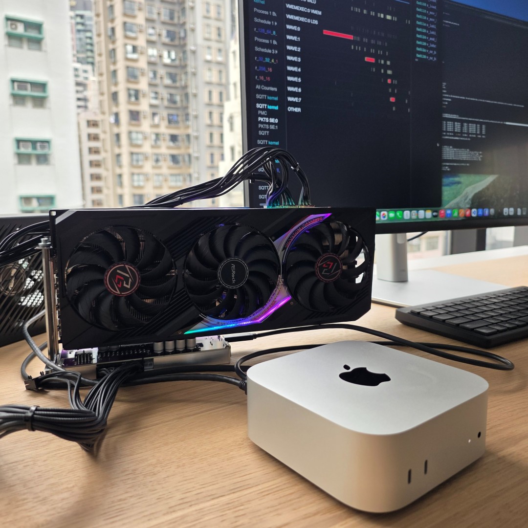 Mac mini外接RTX 50显卡：苹果官方支持，专为AI计算