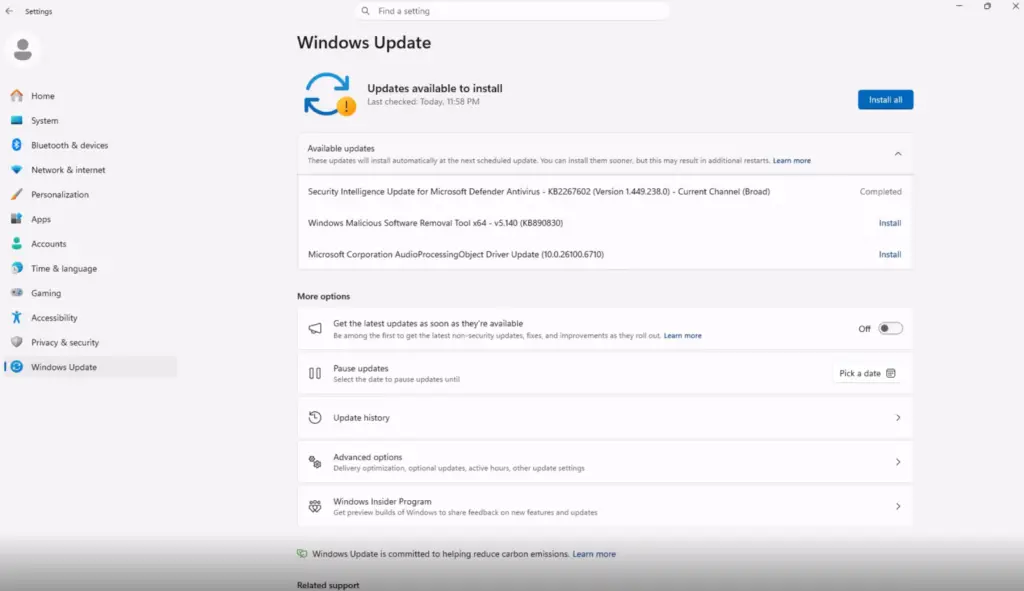 Win11更新改版：不用再强制装完更新才能用电脑