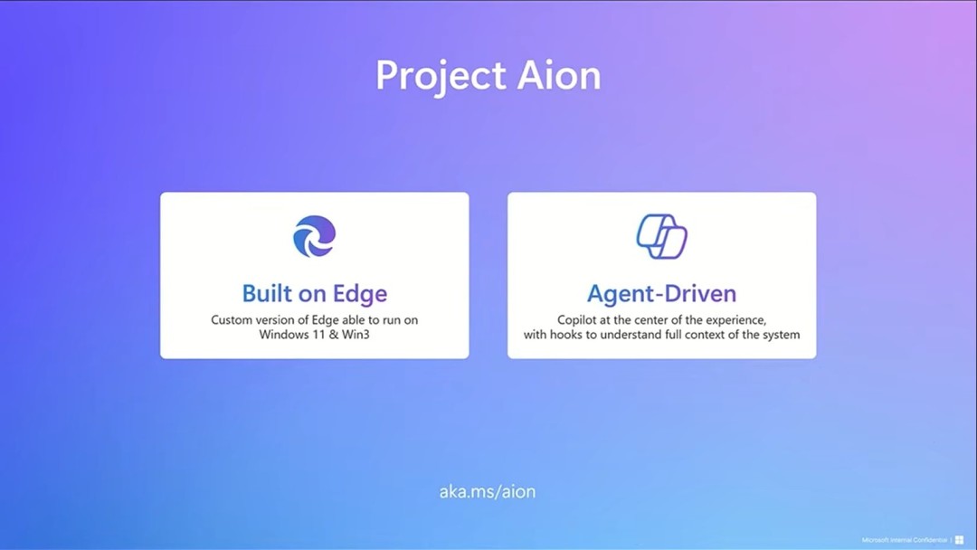 微软研发Aion系统：纯网页+AI，不能装本地软件