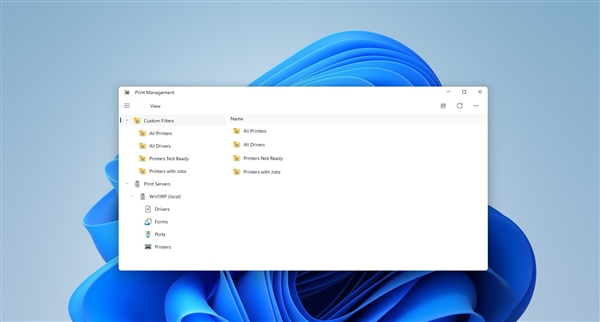 Windows 11打印管理工具大更新，旧界面被WinUI 3替换
