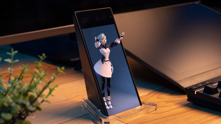 无需眼镜看3D？索尼桌面裸眼立体屏ELF-MN1发布，连手机就行