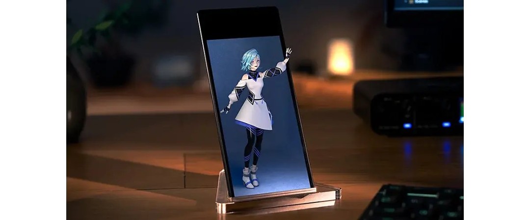 无需眼镜看3D？索尼桌面裸眼立体屏ELF-MN1发布，连手机就行